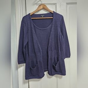Notations Women's Navy Sweater